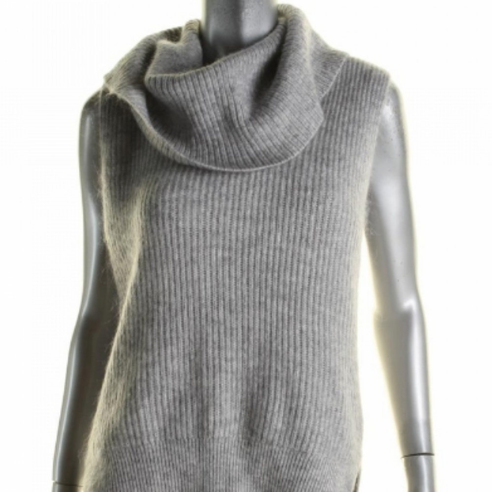 Michael Kors Sleeveless Turtleneck Sweater |Size S